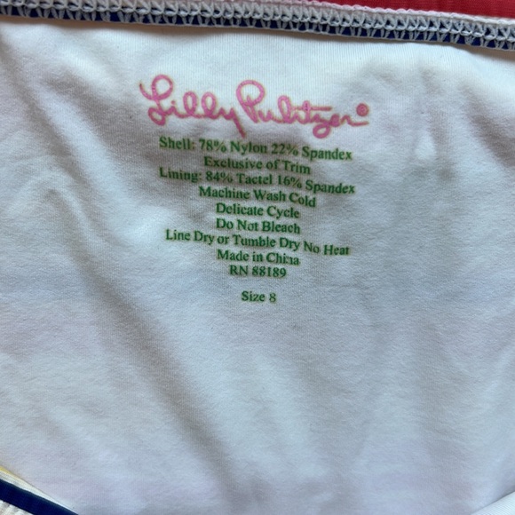 Lilly Pulitzer 2 pc size 8 women’s tankini set. - Picture 5 of 5